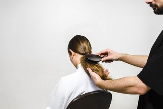 Wrapped Chignon Tutorial Step 6 Kerastase