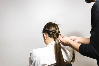 Kietaistu poninhäntä Tutorial 7 Kerastase